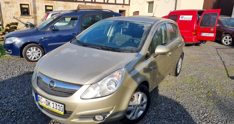 samochody osobowe Opel Corsa cena 12800 przebieg: 120300, rok produkcji 2009 z Dąbrowa Tarnowska